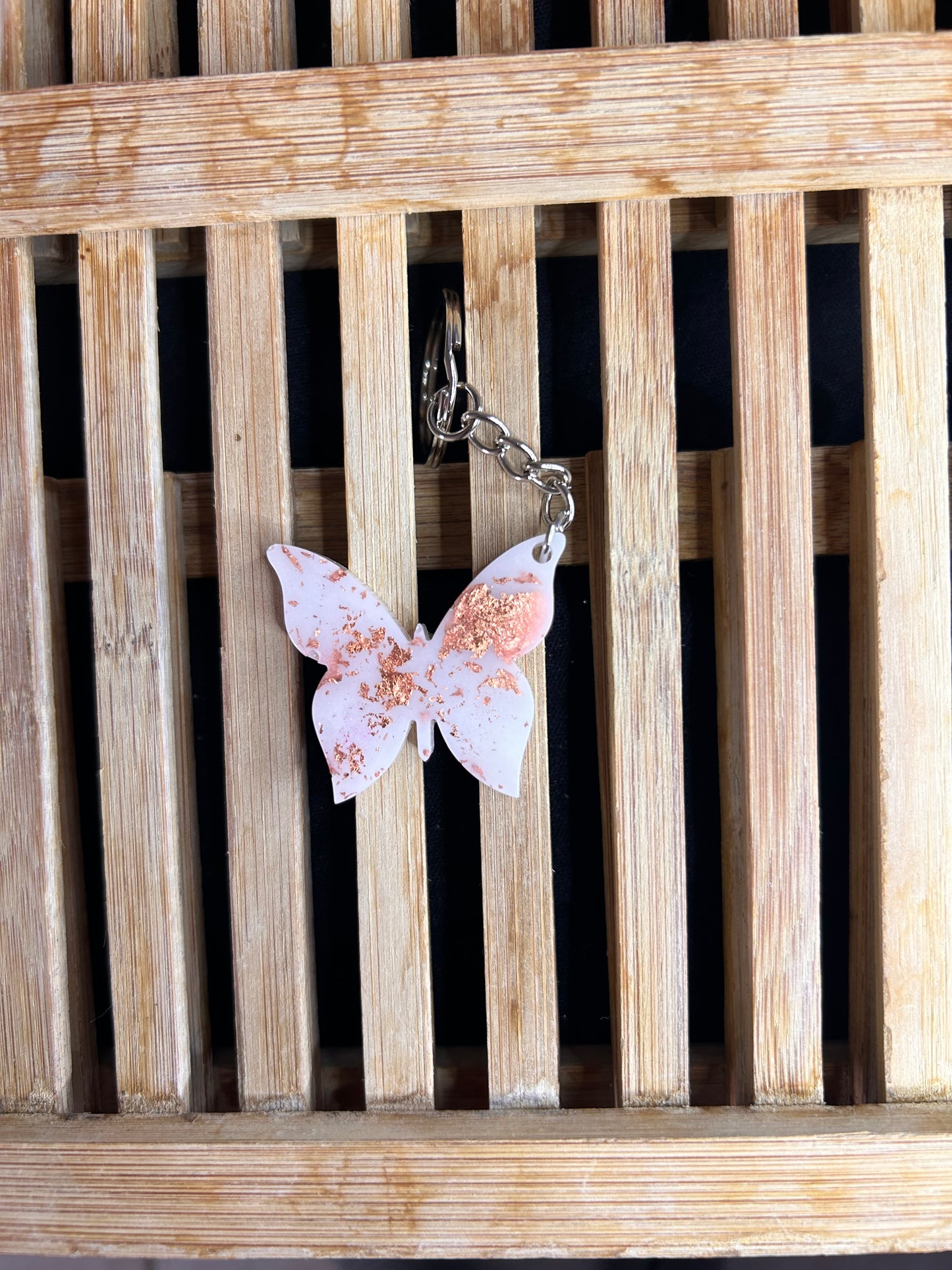 Porte clés papillons
