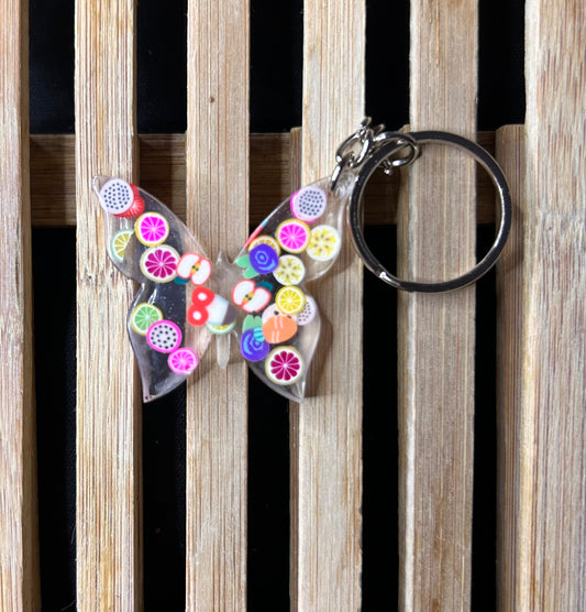 Porte clés papillons